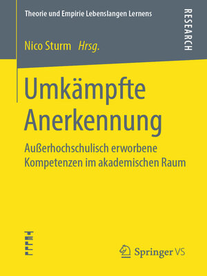 cover image of Umkämpfte Anerkennung